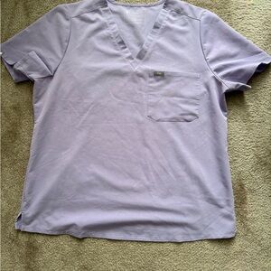 FIGS Lavender Dew Scrub Top XXL